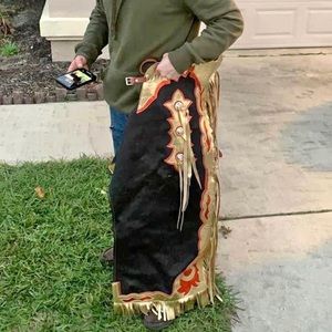 Bull Riding Rodeo Cowboy Chaps